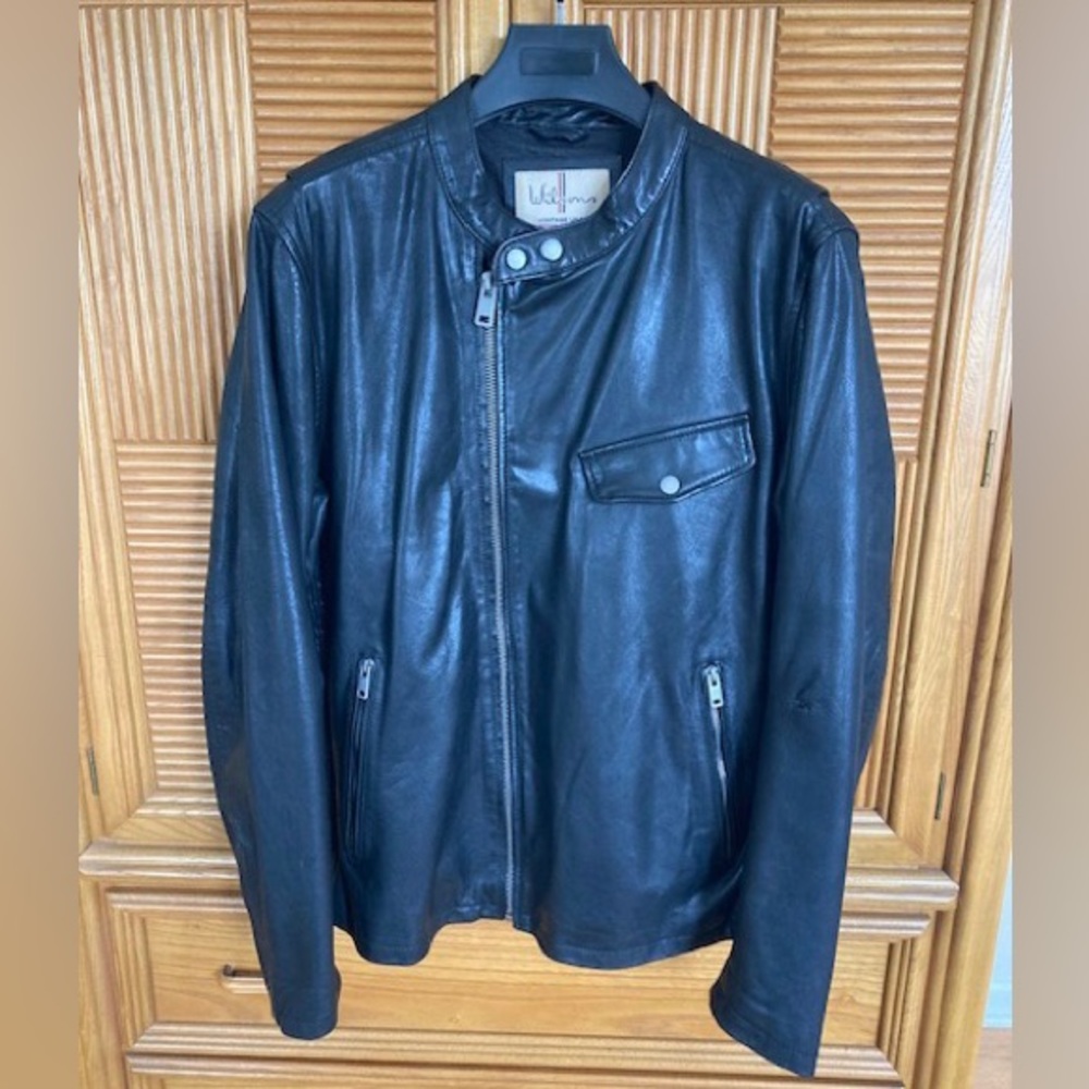 Wilsons “Vintage USA” Leather Moto Jacket - Size Large